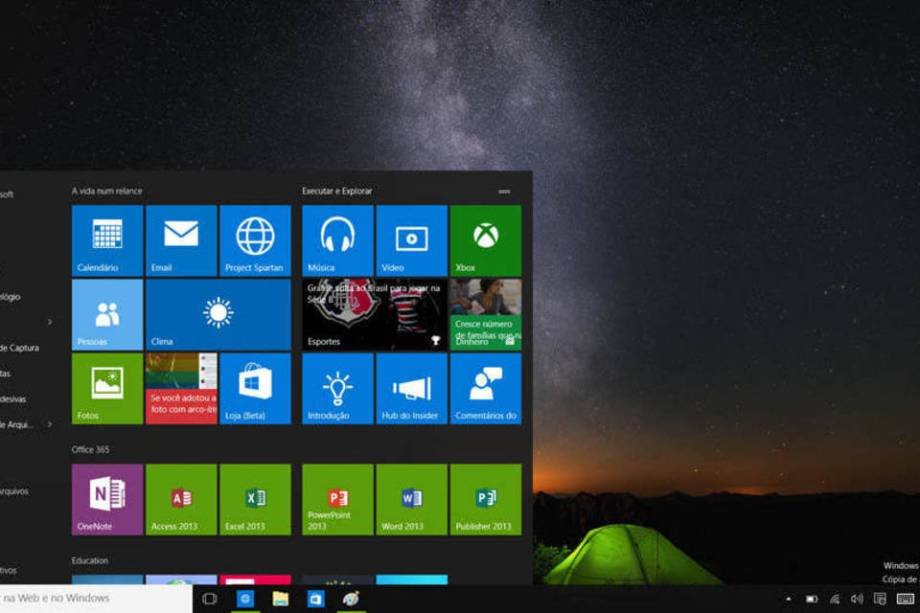 Saiba mais sobre o que mudou com a atualização do Windows