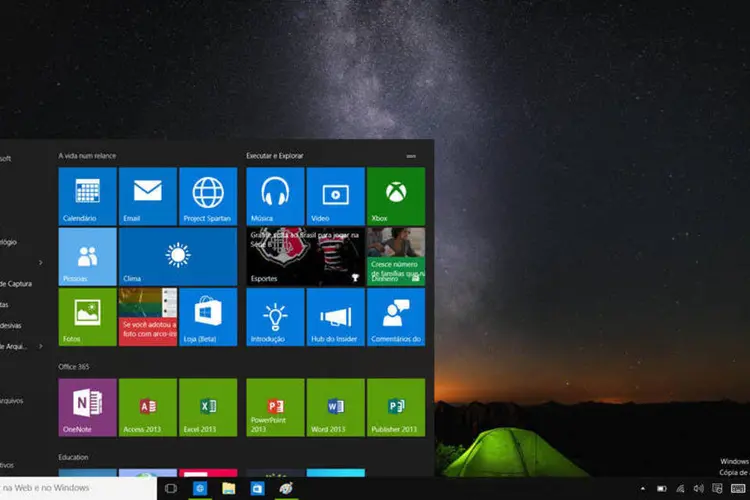 
	Windows 10: lan&ccedil;amento da &uacute;ltima atualiza&ccedil;&atilde;o do programa da Microsoft est&aacute; sendo feito de forma escalonada
 (Reprodução/EXAME.com)