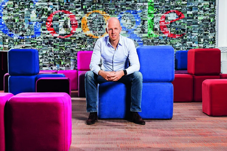 Arjan Dijk, VP de marketing para pequenas e médias empresas: missão de dar visibilidade aos homossexuais no mundo corporativo (Omar Paixão)