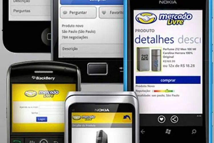 Os apps do MercadoLivre para iPhone e Android ganharam, recentemente, a possibilidade de realizar pagamentos com cartão de crédito no próprio smartphone (Reprodução/Reprodução)