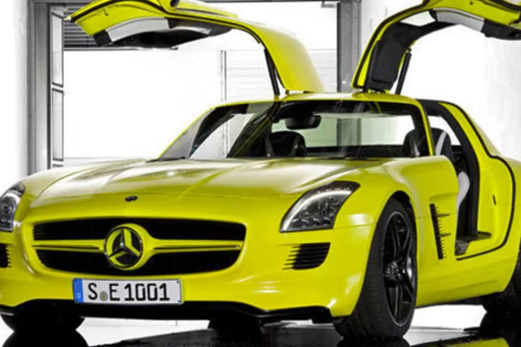 Mercedes-Benz SLS AMG E-Cell (Divulgação)