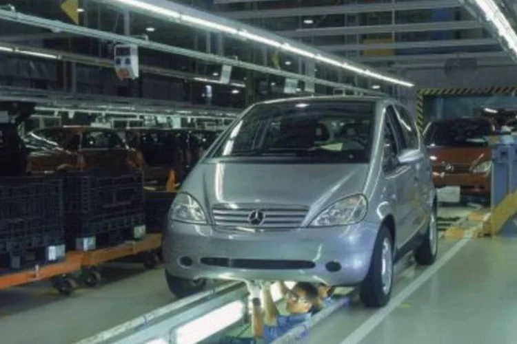 Mercedez: fábrica da companhia em Juiza de Fora, Minas Gerais (Internet/Reprodução)