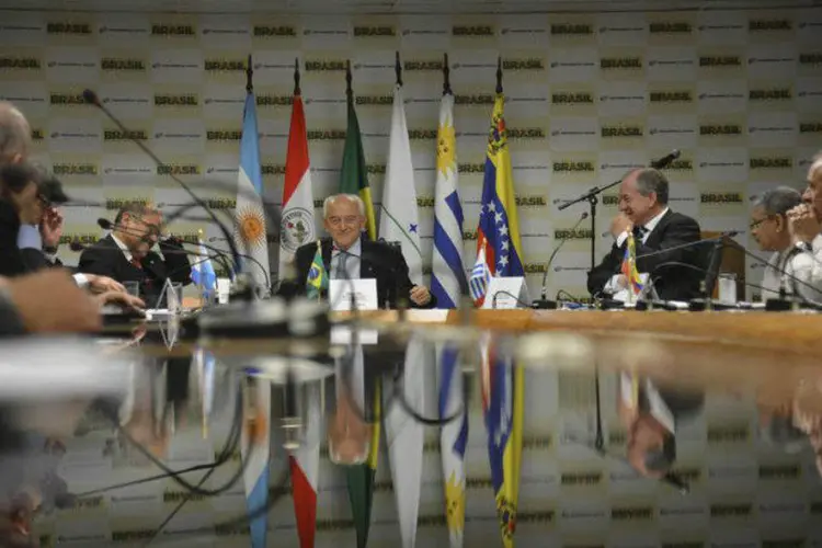 
	Reuni&atilde;o de ministros do Trabalho do Mercosul
 (José Cruz/Agencia Brasil)