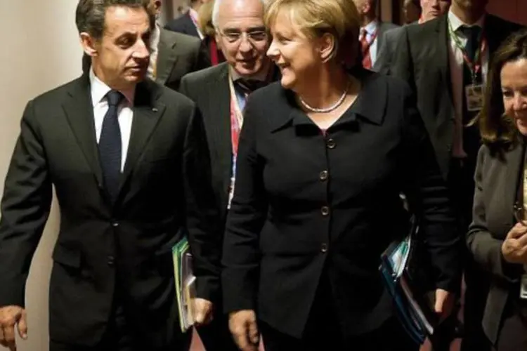 Merkel: "Nós vamos alcançar a nova união fiscal. Teremos o euro dentro de uma união estável" (Getty Images)