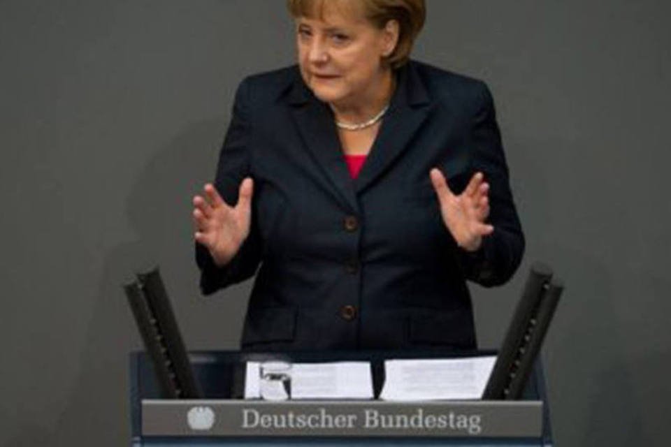 Merkel é favorável a "maior papel do BCE" sobre bancos