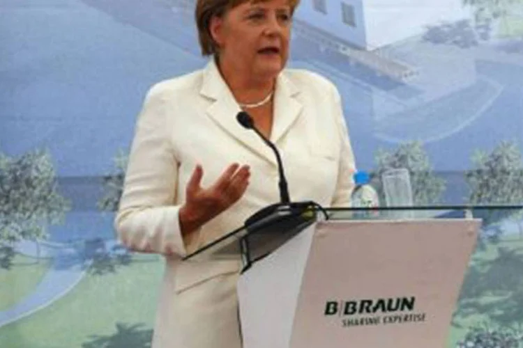 Merkel: 'Acho que estamos debatendo algo que deveríamos debater' (Hoang Dinh Nam/AFP)