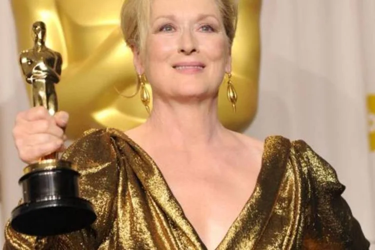 Streep dá vida em 'A Dama de Ferro' a Margaret Thatcher, a primeira mulher a ser primeira-ministra no Reino Unido (Jason Merritt/Getty Images)