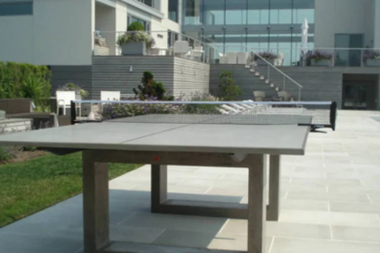 Mesa de ping-pong do designer James De Wulf (Divulgação)