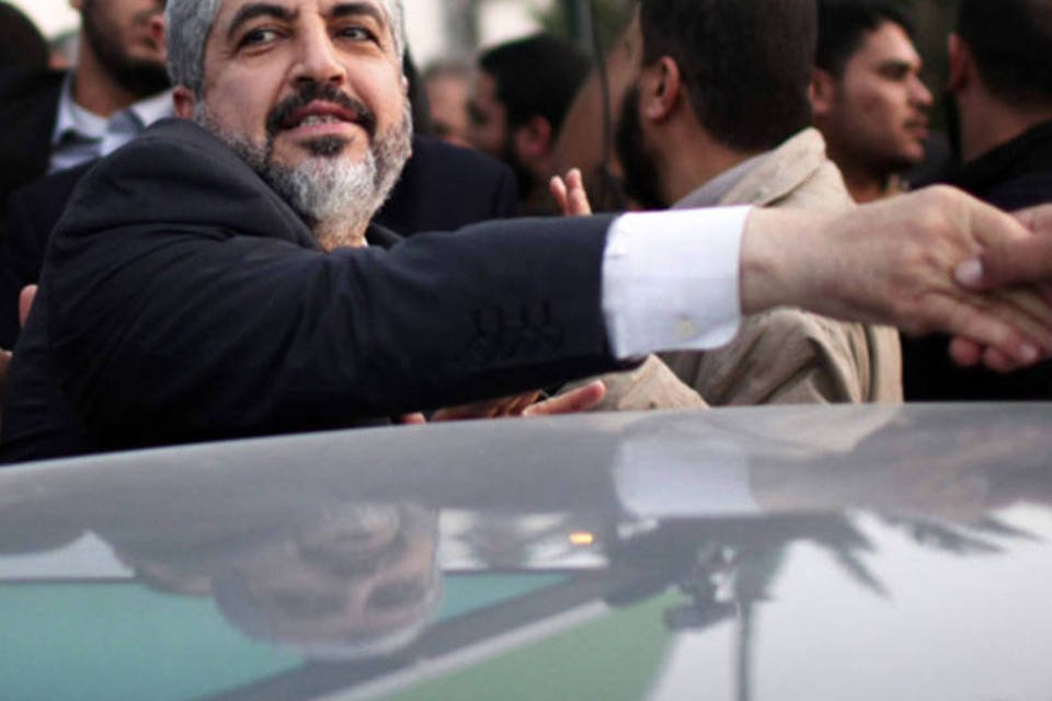 Líder do Hamas termina viagem histórica a Gaza