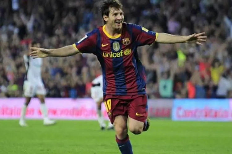 
	Lionel Messi: livro&nbsp;conta a trajet&oacute;ria do jogador eleito quatro vezes o melhor do mundo
 (David Ramos/Getty Images)