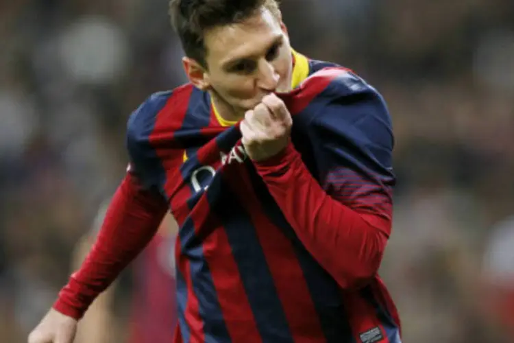 
	Lionel Messi, da Argentina: decis&atilde;o pode levar o craque argentino e seu pai a julgamento por tr&ecirc;s crimes contra a Receita Federal
 (Real Madrid via Getty Images)