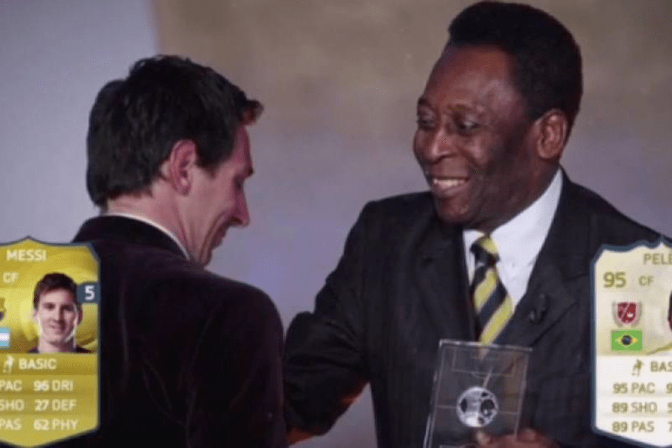 Pelé pede a Messi que reconsidere decisão de sair da seleção