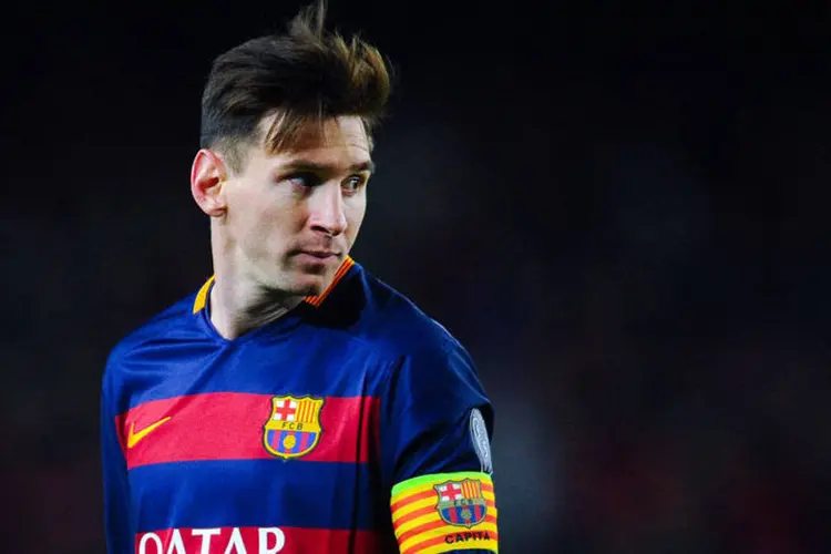 
	Lionel Messi: &quot;Fui ao controle de passaporte e percebi que Messi estava l&aacute;. Eu o peguei e gravei um v&iacute;deo com o passaporte&quot;
 (David Ramos/Getty Images)