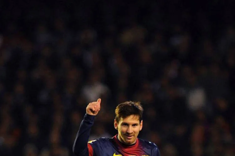 
	O craque argentino Lionel Messi, do Barcelona:&nbsp;o argentino de 25 anos marcou 90 gols em 2012
 (Jorge Guerrero/AFP)