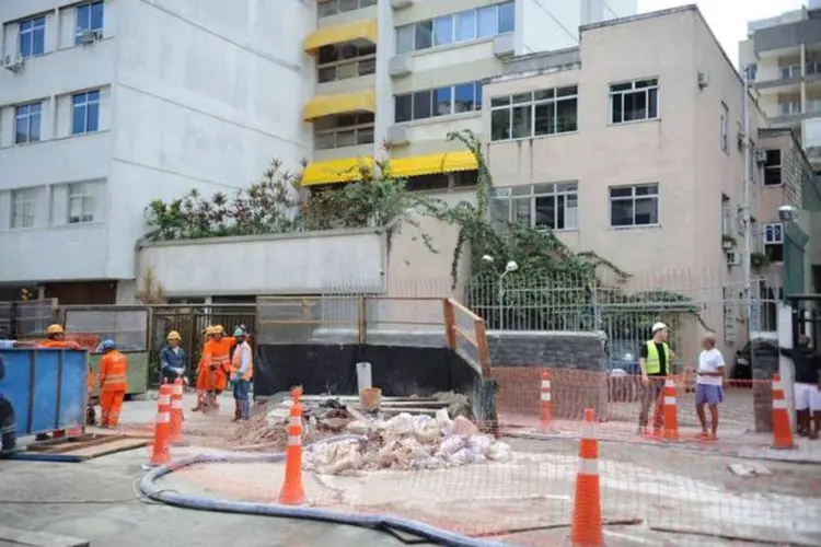 Rio de Janeiro: Engenheiros debatem impactos por crateras no solo do metrô de Ipanema (Tomás Silva/Agência Brasil)