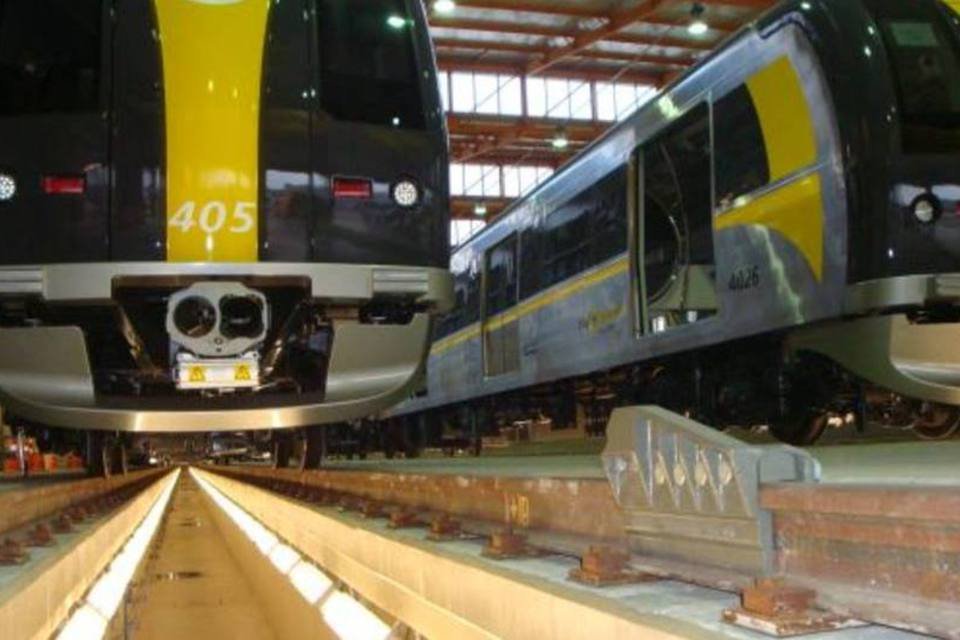 Metrôs e trens urbanos transportaram 187 milhões de passageiros a mais em 2010