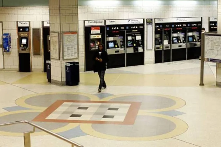 Estação de metrô em Londres: alta do preço do cobre fez aumentar roubo de cabos (Matthew Lloyd/Getty Images)