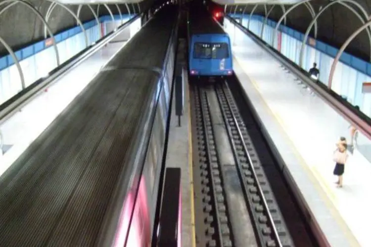Metrô do Rio de Janeiro: com um investimento de R$ 320 milhões, o MetrôRio promete colocar em operação, até março de 2013, 19 novos trens (Wikimedia Commons)
