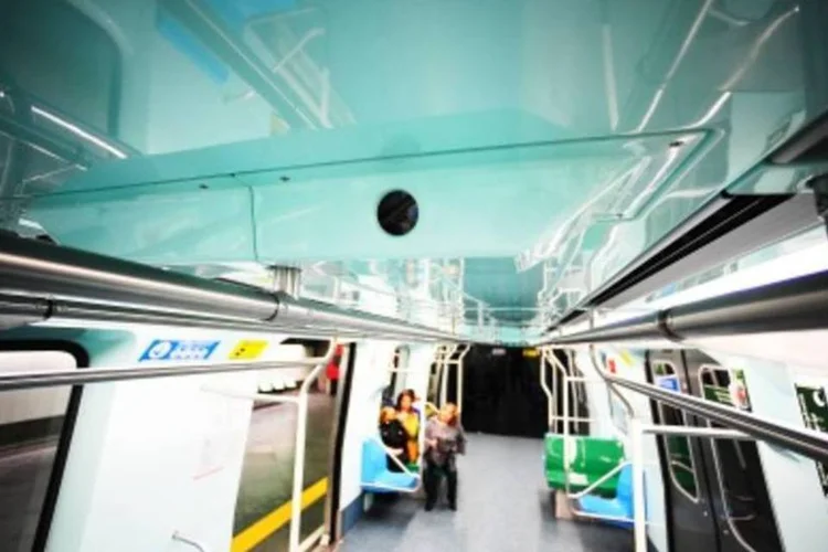 Um dos vagões do Metrô de São Paulo: Conlutas agora vai administrar o sindicatos dos profissionais da empresa (.)
