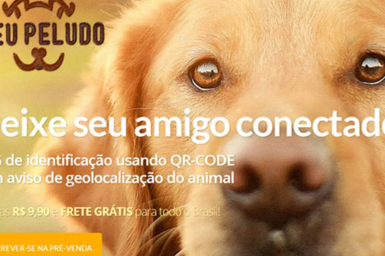 Startup Meupeludo: proprietário pode cadastrar gratuitamente um perfil do bicho de estimação no site ou na página da empresa no Facebook (Reprodução)