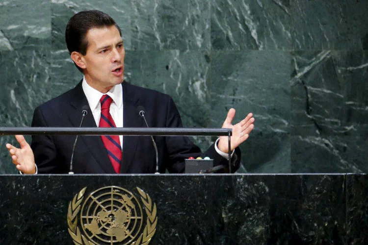 
	Enrique Pe&ntilde;a Nieto: a alta registrada no ano passado foi a menor desde o in&iacute;cio dos registros, h&aacute; 45 anos
 (Eduardo Munoz/Reuters)