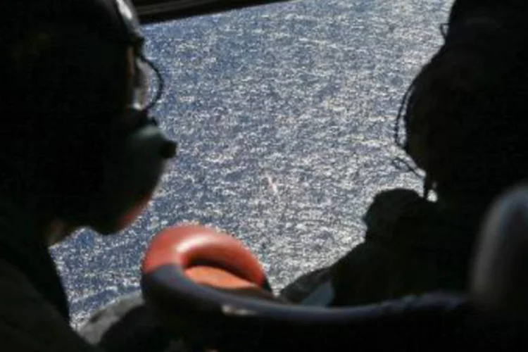 
	Buscas pelo MH370: o Boeing 777 desapareceu por motivos desconhecidos em 8 de mar&ccedil;o de 2014
 (Pool/AFP)