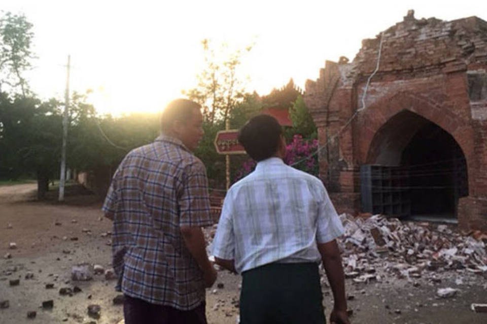 Terremoto em Mianmar causou ao menos 3 mortes