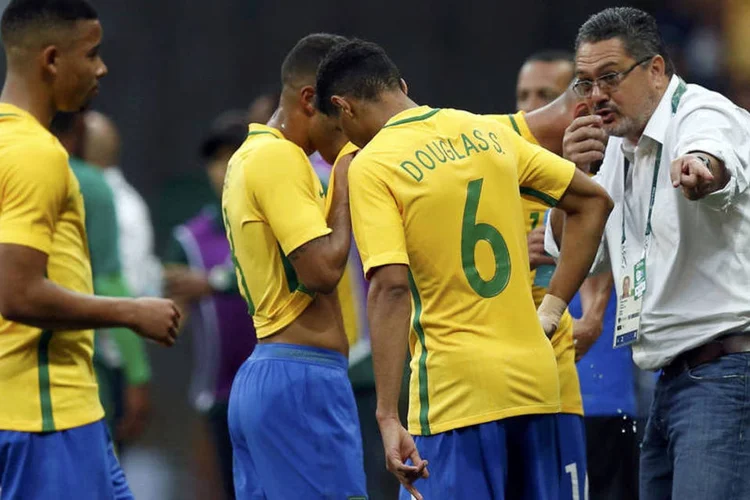 
	Sele&ccedil;&atilde;o ol&iacute;mpica: Brasil e Alemanha disputar&atilde;o uma final in&eacute;dita em Jogos Ol&iacute;mpicos
 (Ueslei Marcelino/Reuters)