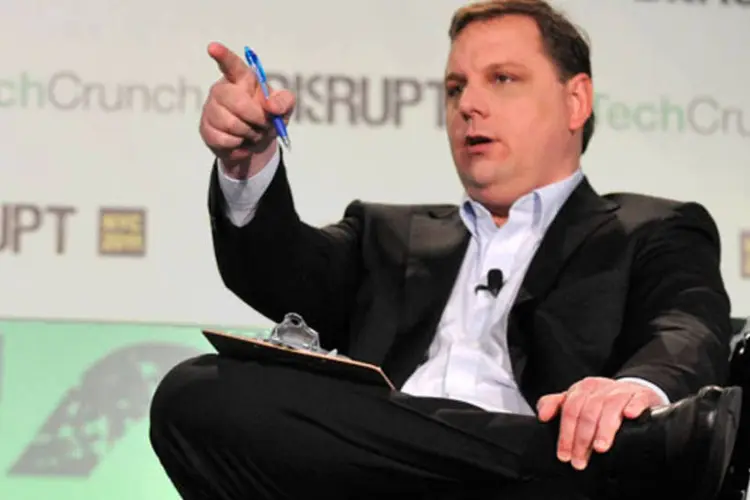 Michael Arrington fundou o site TechCrunch em 2005 e o vendeu à AOL no ano passado (Joe Corrigan / Getty Images)