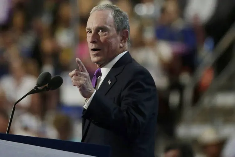 
	Michael Bloomberg: &ldquo;Trump diz que quer comandar a na&ccedil;&atilde;o como gerencia seus neg&oacute;cios? Deus nos ajude&rdquo;, disse Bloomberg
 (Gary Cameron / Reuters)