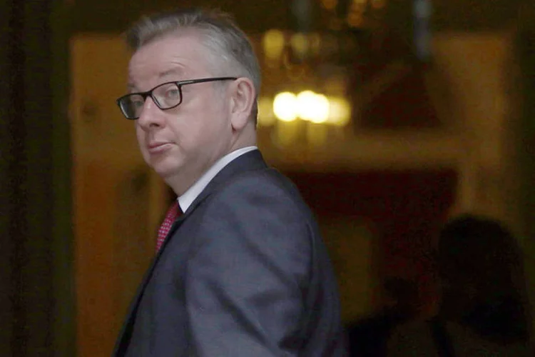 
	Michael Gove: havia sido especulado que Gove seria o n&uacute;mero 2 da candidatura de Johnson, depois ser seu escudeiro na campanha pelo brexit
 (Peter Nicholls / Reuters)