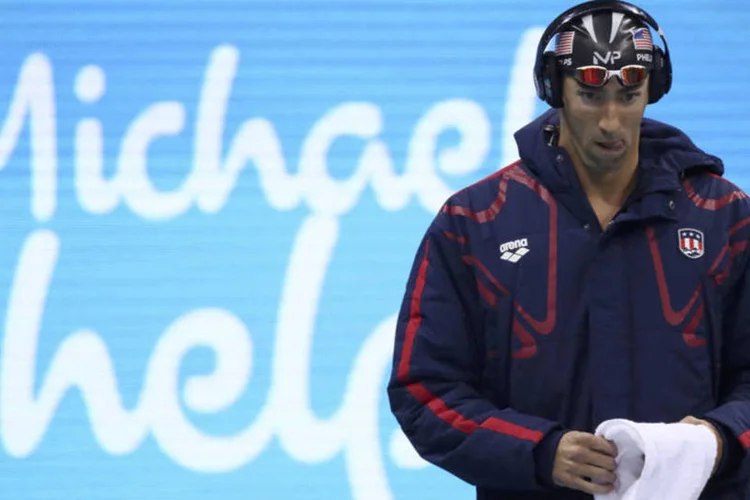 Michael Phelps: único atleta da História a conseguir recuperar um título olímpico (Reuters)