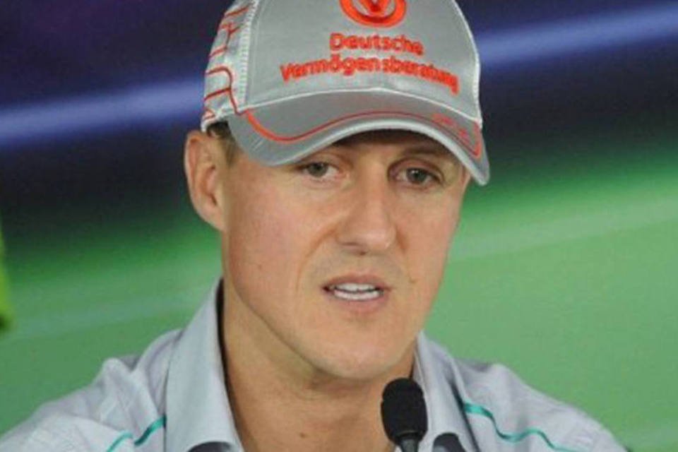 Schumacher explica acidente: 'não consegui parar o carro'