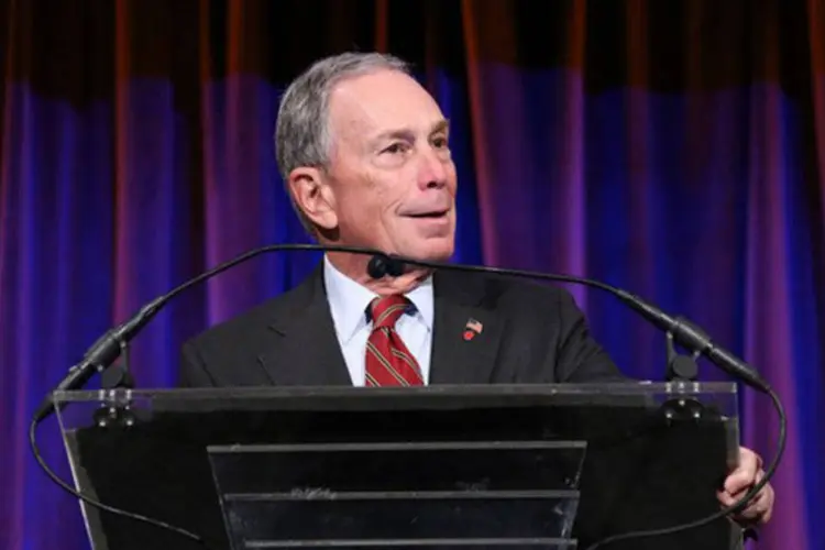 
	O prefeito de Nova York, Michael Bloomberg: &quot;Estamos publicando an&uacute;ncios em todo o pa&iacute;s&quot;
 (©afp.com / Neilson Barnard)