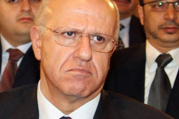 
	O ex-ministro liban&ecirc;s de Informa&ccedil;&atilde;o e Turismo Michel Samaha: ele foi detido em agosto pelas autoridades libanesas e acusado de conspirar para assassinar l&iacute;deres do pa&iacute;s
 (Louai Beshara/AFP)