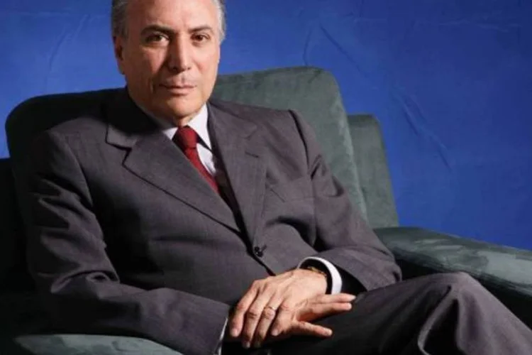 "Nem todos os peemedebistas votaram na chapa [da presidente Dilma]", disse o vice Michel Temer (Lailson Santos/Veja)