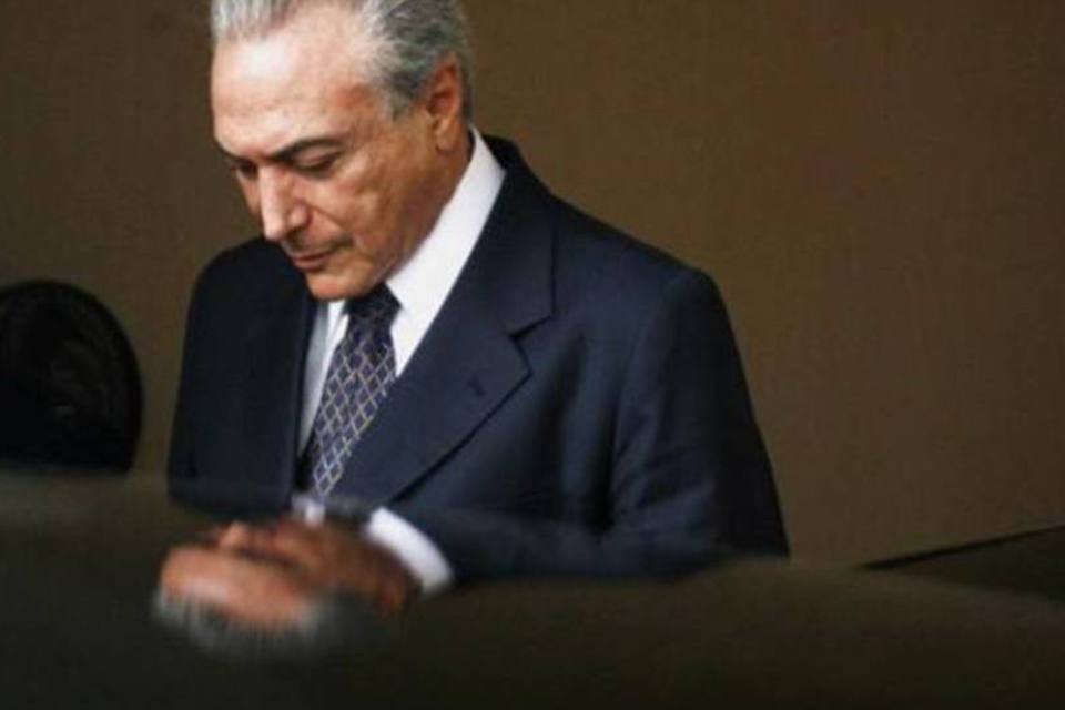 PMDB e PT-SP rejeitam Temer como candidato a governador