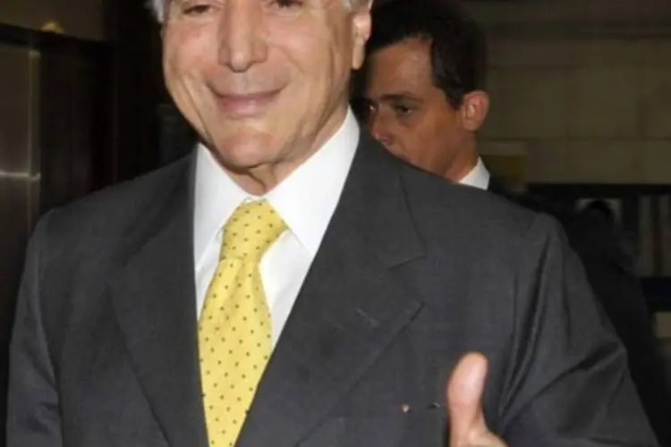 O vice-presidente Michel Temer: "PMDB é governo" (José Cruz/AGÊNCIA BRASIL)