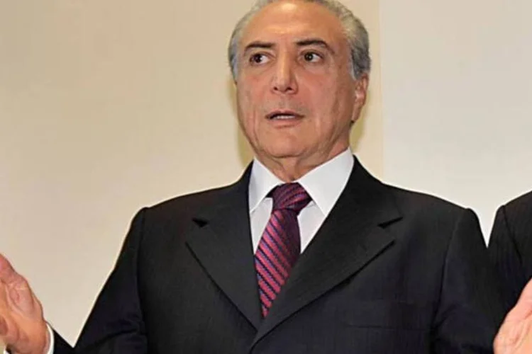 Vice-presidente fez a reunião com a viagem de Dilma ao Uruguai (José Cruz/AGÊNCIA BRASIL)