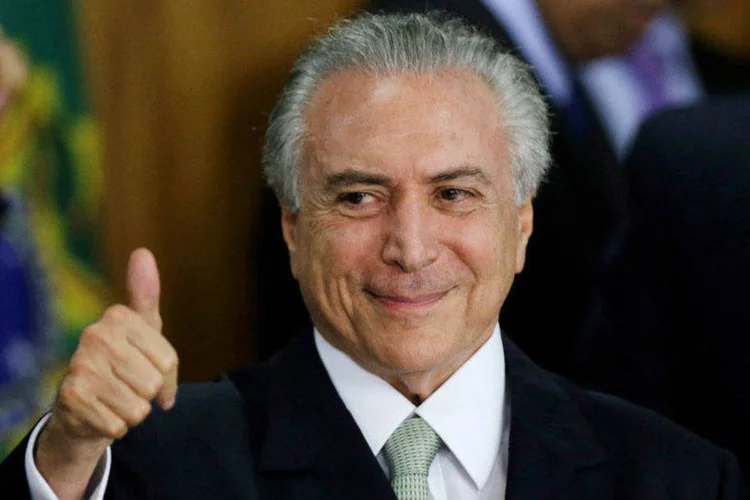 
	Michel Temer: Temer disse que n&atilde;o cabe a ele discutir a decis&atilde;o pol&iacute;tica dos brit&acirc;nicos
 (Ueslei Marcelino/Reuters)