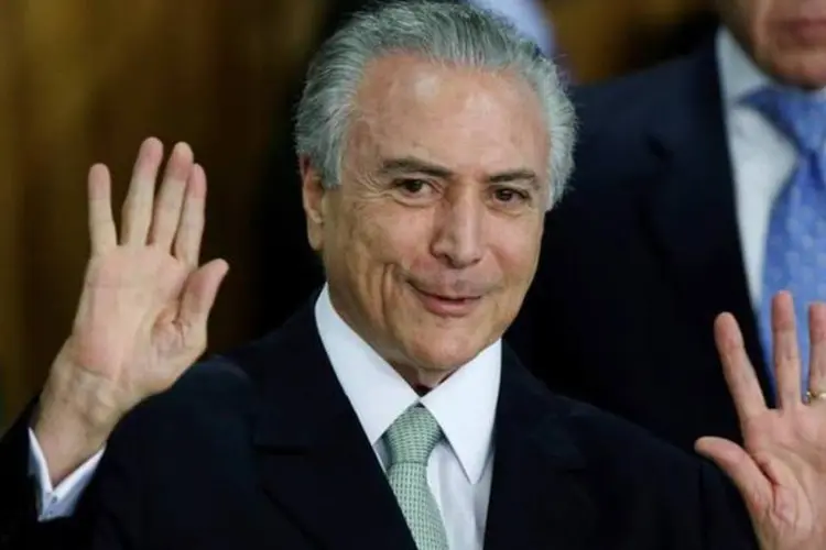 
	Temer: o ex-senador Machado acusou Temer de t&ecirc;-lo procurado em busca de doa&ccedil;&otilde;es
 (Reuters/Ueslei Marcelino)