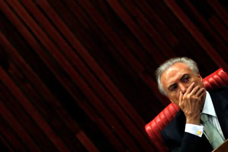 
	Presidente interino do Brasil, Michel Temer
 (Paulo Whitaker / Reuters)