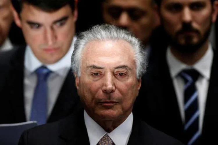 
	Temer: ag&ecirc;ncias de ao menos quatro bancos foram destru&iacute;das em protesto contra o novo presidente brasileiro
 (Ueslei Marcelino / Reuters)