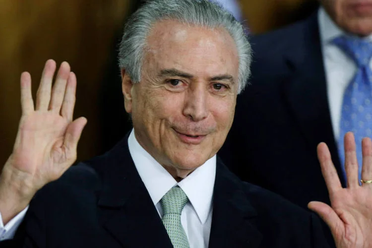 
	Michel Temer: no Congresso, o posicionamento do Itamaraty obteve respaldo de aliados do governo e provocou cr&iacute;ticas por parte dos petistas
 (Ueslei Marcelino / Reuters)