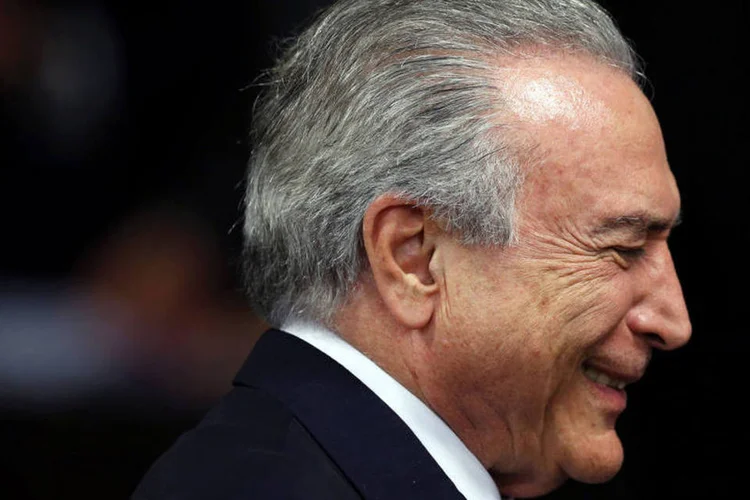 
	Presidente interino do Brasil, Michel Temer, dia 12/05/2016
 (Adriano Machado / Reuters)