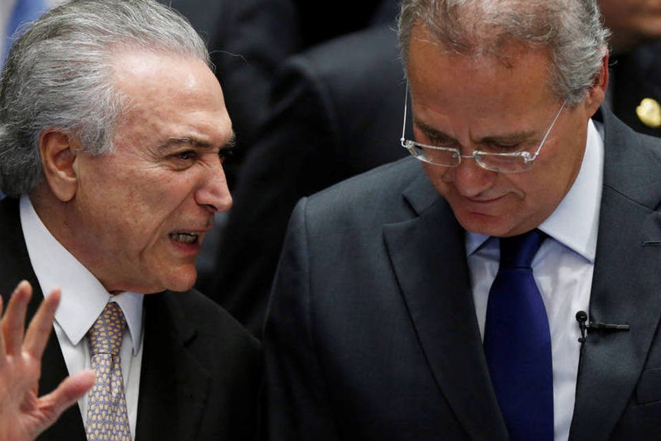 Temer receberá Renan Calheiros ainda hoje no Palácio do Planalto