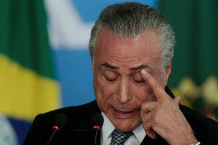 
	Temer: &quot;O impeachment ficou para tr&aacute;s e o que sobrou foi todo esse ru&iacute;do, essa d&uacute;vida sobre o que vai ser da base aliada&quot;
 (Ueslei Marcelino/Reuters)