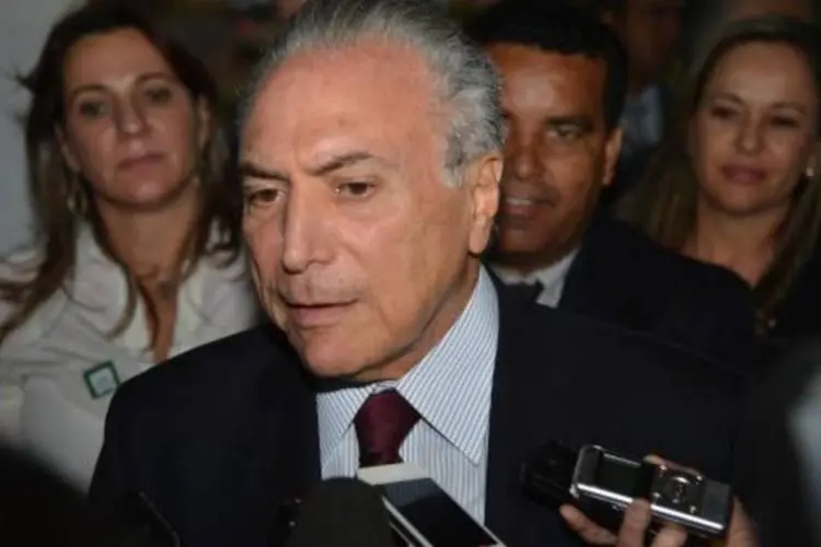 
	O vice-presidente Michel Temer (PMDB): &quot;O PMDB tem sido o centro da governabilidade do Pa&iacute;s&quot;
 (José Cruz/Agência Brasil)