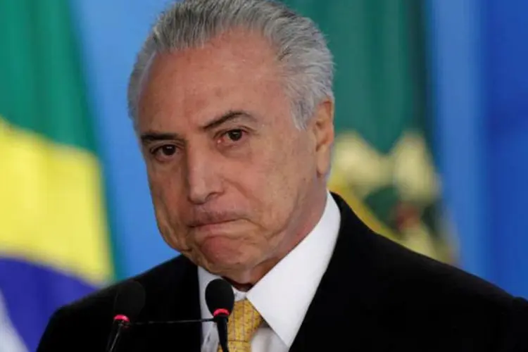 
	Temer: n&atilde;o h&aacute; previs&atilde;o de reuni&atilde;o formal entre o presidente do Brasil e Barack Obama
 (Ueslei Marcelino / Reuters)