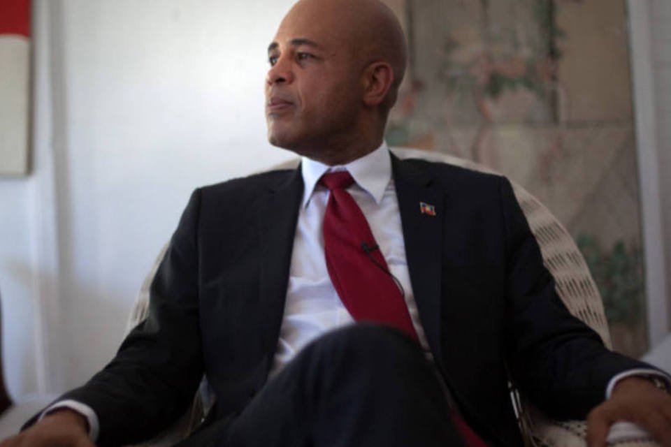 Michel Martelly toma posse como presidente do Haiti